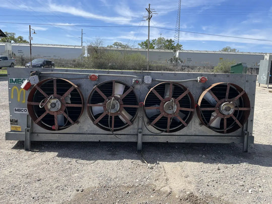 Imeco GPX4-40-1040 Ammonia Evaporator Coil -  7.9TR, 4 Fans (Low/Medium Temperature)