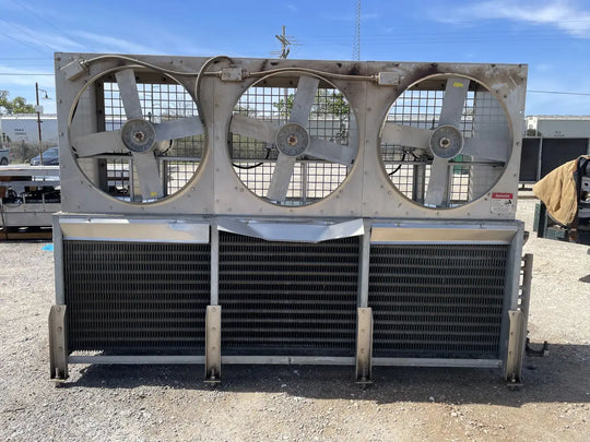 Imeco Plate Fin Coil Ammonia Evaporator Coil - 3 Fans (Low Temperature)