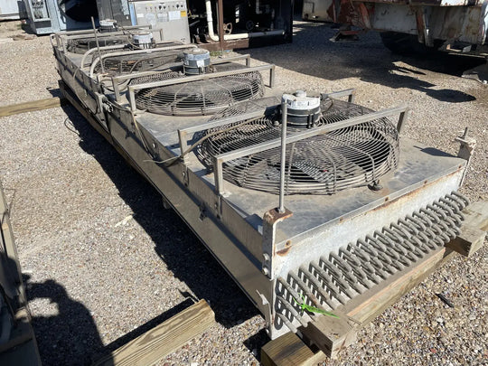 Ammonia Evaporator Coil - 4 Fans (Low/Medium Temperature)