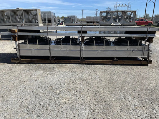 Ammonia Evaporator Coil - 4 Fans (Low/Medium Temperature)