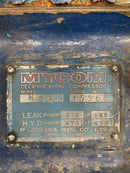 Paquete de compresor alternativo Mycom N6A de 6 cilindros (50 HP, 460 V, accionado por correa)