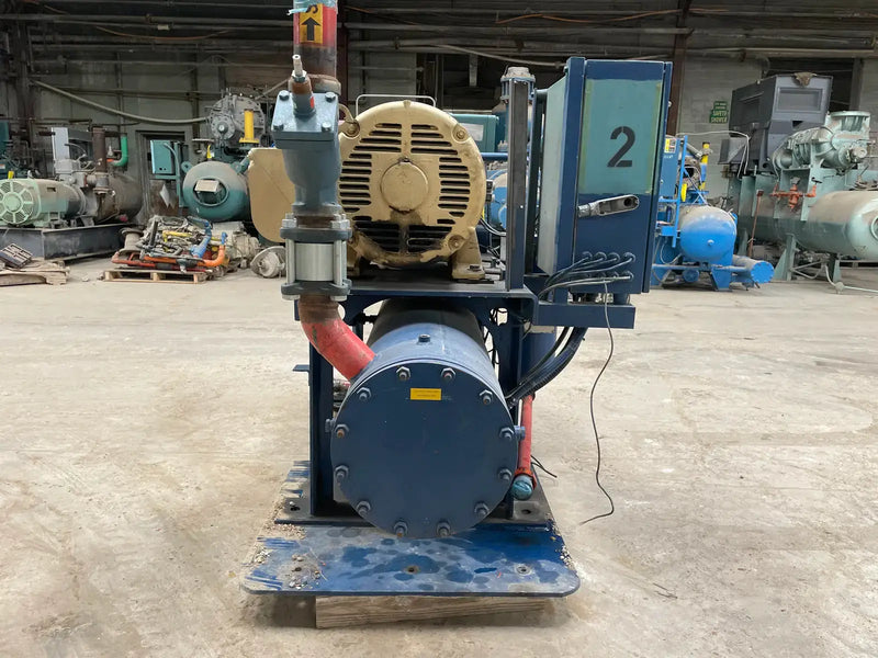 Frick RXB-50 Rotary Screw Compressor Package (Frick XJS120S, 125 HP 460 V, Micro Control Panel)