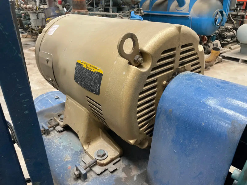 Frick RXB-50 Rotary Screw Compressor Package (Frick XJS120S, 125 HP 460 V, Micro Control Panel)