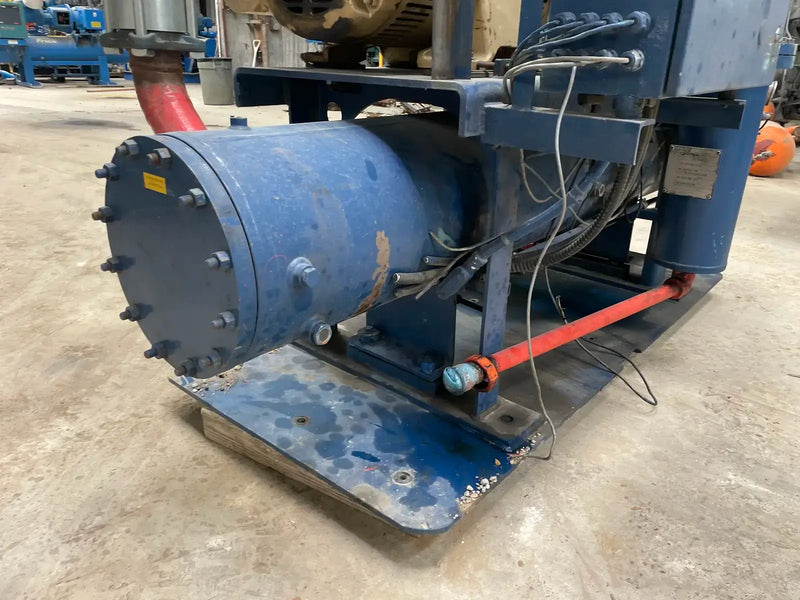 Frick RXB-50 Rotary Screw Compressor Package (Frick XJS120S, 125 HP 460 V, Micro Control Panel)
