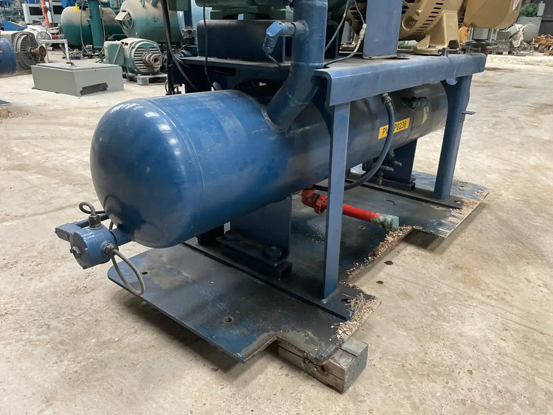 Frick RXB-50 Rotary Screw Compressor Package (Frick XJS120S, 125 HP 460 V, Micro Control Panel)