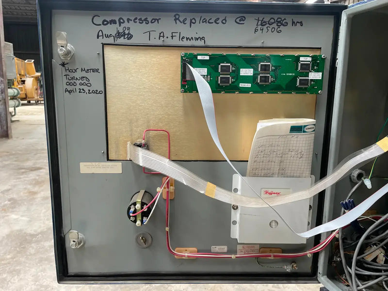 Frick RXB-50 Rotary Screw Compressor Package (Frick XJS120S, 125 HP 460 V, Micro Control Panel)