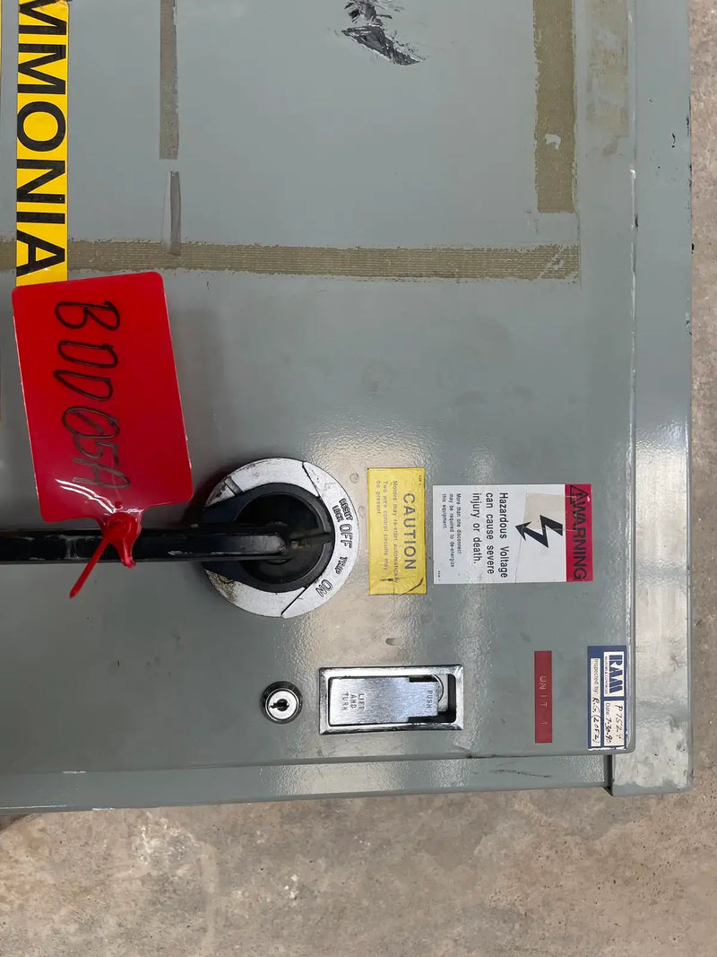 Ram Industries Screw Compressor Motor Starter (125 HP, 460 Volts, 60 Hz)