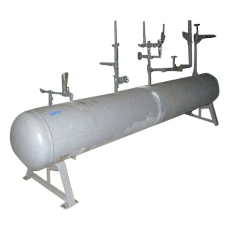 Receptor de amoníaco horizontal - 175 galones