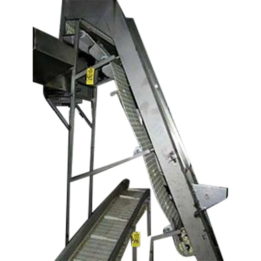 Stainless Steel Incline Conveyor - 18 in. wide