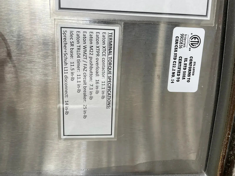 Máquina para hacer hielo en escamas Elite M20-SS-2014 de acero inoxidable de North Star Ice (refrigeración con amoníaco (R-717), 11 toneladas por día)