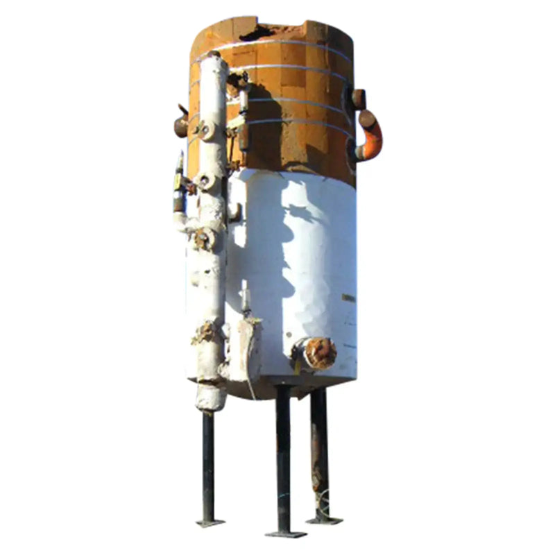 Paquete de recirculador de amoníaco vertical de etapa alta EL Nickell Co. - 65 pulg. x 12 pies de largo