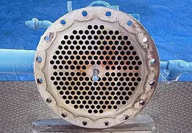 Bohn Heat Transfer Division Shell and Tube Heat Exchanger