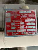 Tanque de aceite Vilter Super Separator (20 pulgadas x 60 pulgadas, 100 galones)