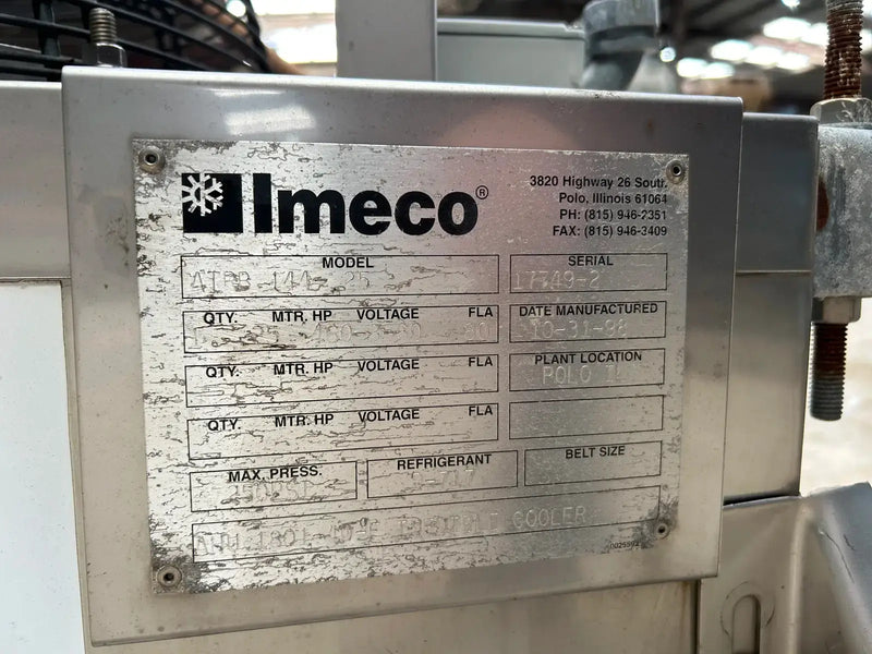Imeco ATRB-144.25 Ammonia Evaporator Coil - 1.2 TR, 1 Fans (LowTemperature)