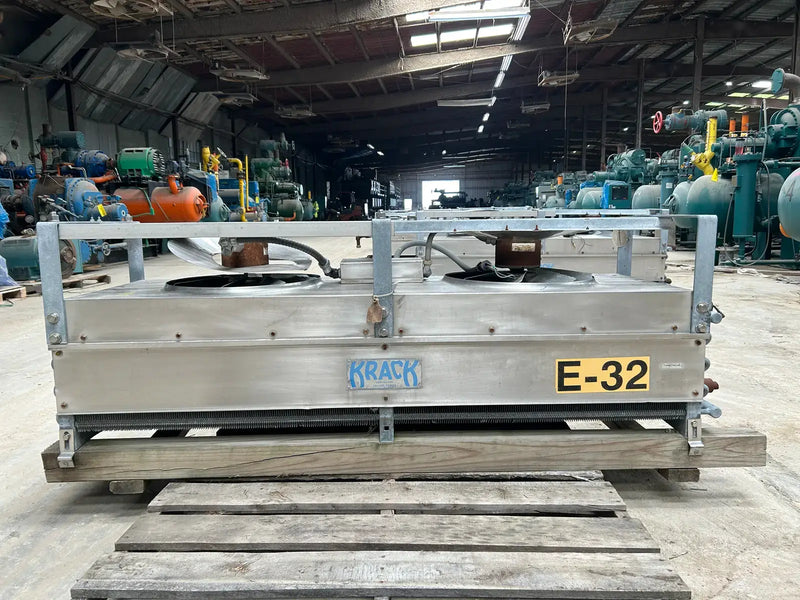 Krack BTR28-HG-RBA Ammonia Evaporator Coil - 2.75 TR, 2 Fans (Low Temperature)