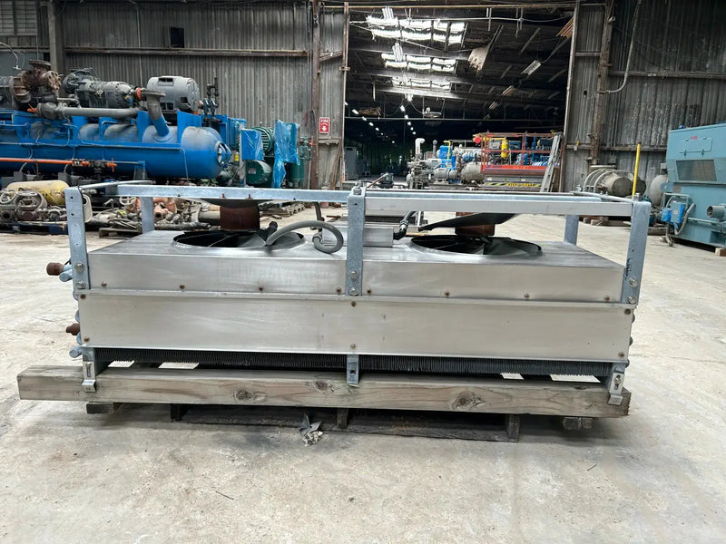 Krack BTR28-HG-RBA Ammonia Evaporator Coil - 2.75 TR, 2 Fans (Low Temperature)