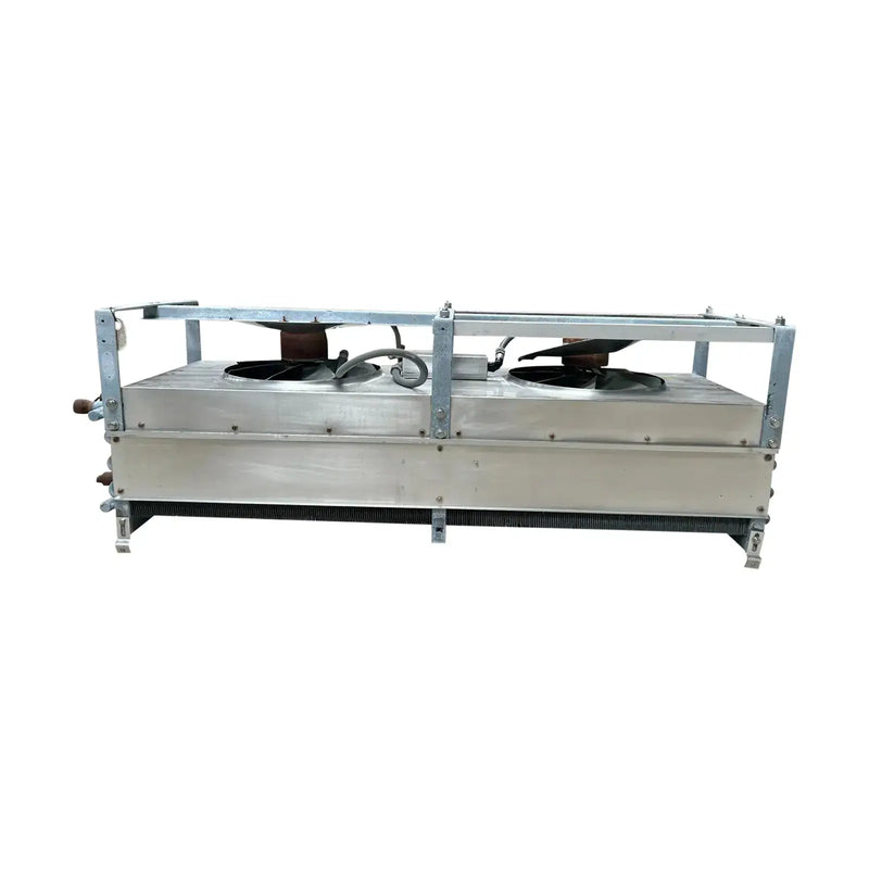 Serpentín evaporador de amoníaco Krack BTR28-HG-RBA - 2,75 TR, 2 ventiladores (baja temperatura)
