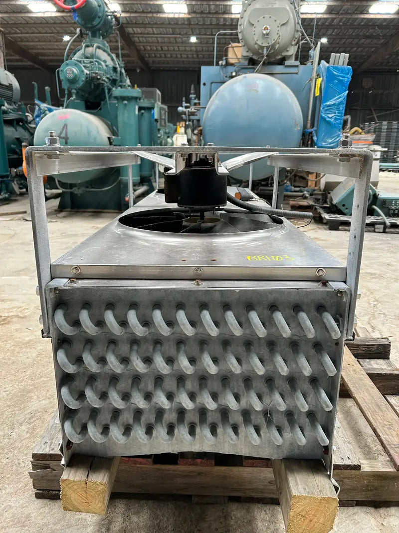 Krack BTR28-HG-RBA Ammonia Evaporator Coil - 2.75  TR, 2 Fans (Low Temperature)