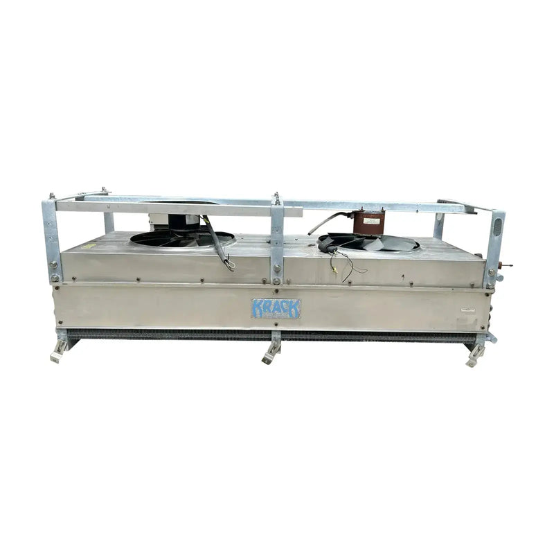 Serpentín evaporador de amoníaco Krack BTR28-HG-RBA - 2,75 TR, 2 ventiladores (baja temperatura)