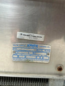 Serpentín evaporador de amoníaco Krack BTR28-HG-RBA - 2,75 TR, 2 ventiladores (baja temperatura)