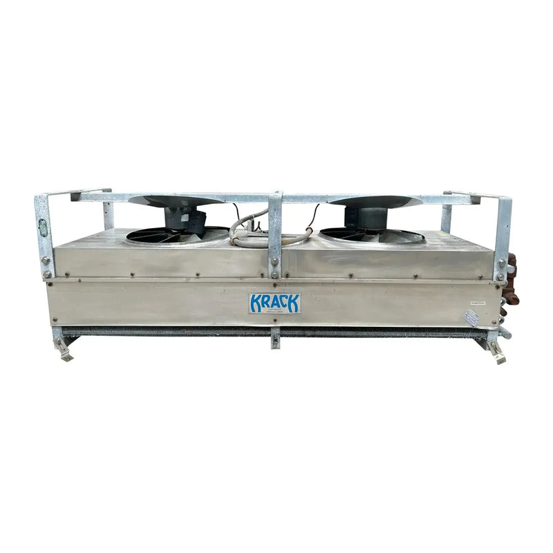 Serpentín evaporador de amoníaco Krack BTR28-HG-RBA - 2,75 TR, 2 ventiladores (baja temperatura)