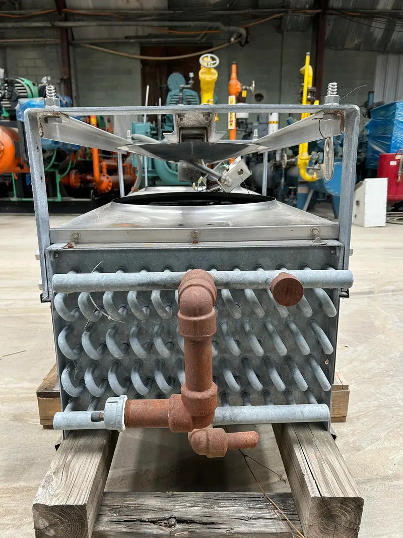 Krack BTR28-HG-RBA Ammonia Evaporator Coil - 2.75 TR, 2 Fans (Low Temperature)