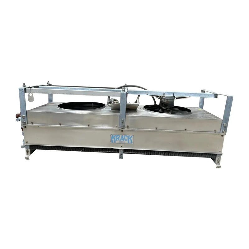 Serpentín evaporador de amoníaco Krack BTR28-HG-RBA - 2,75 TR, 2 ventiladores (baja temperatura)