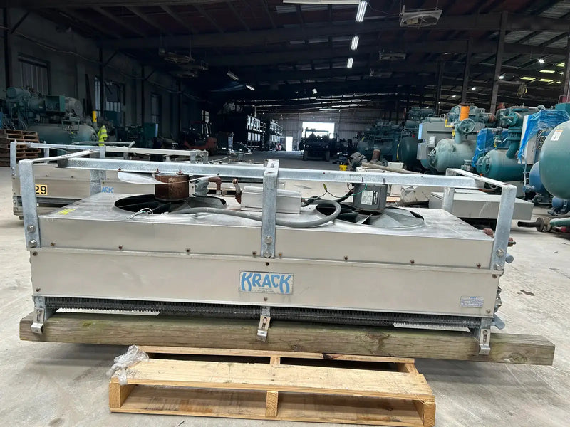 Krack BTR28-HG-RBA Ammonia Evaporator Coil - 2.75 TR, 2 Fans (Low Temperature)