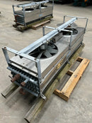 Serpentín evaporador de amoníaco Krack BTR28-HG-RBA - 2,75 TR, 2 ventiladores (baja temperatura)