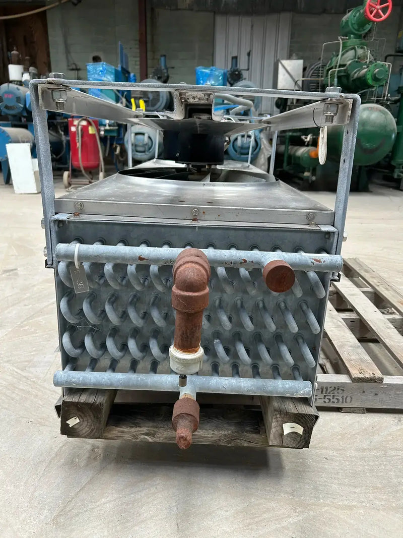 Krack BTR28-HG-RBA Ammonia Evaporator Coil - 2.75 TR, 2 Fans (Low Temperature)
