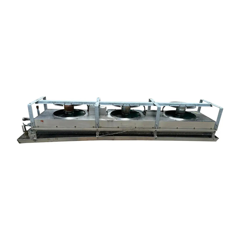 Serpentín evaporador de amoníaco Krack BTRS-34-RBA-HGU - 2,75 TR, 3 ventiladores (baja temperatura)
