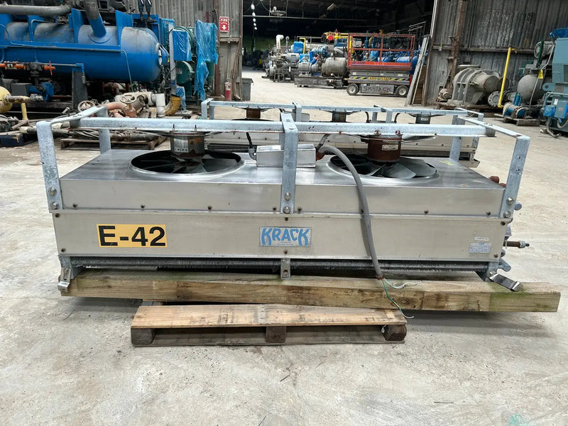Krack BTR28-HG-RBA Ammonia Evaporator Coil -  2.75 TR, 2 Fans (Low Temperature)
