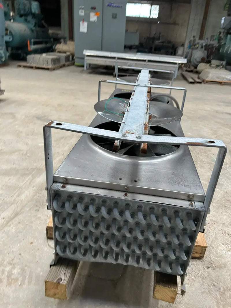 Krack BTR28-HG-RBA Ammonia Evaporator Coil -  2.75 TR, 2 Fans (Low Temperature)