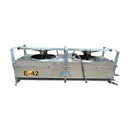 Serpentín evaporador de amoníaco Krack BTR28-HG-RBA - 2,75 TR, 2 ventiladores (baja temperatura)