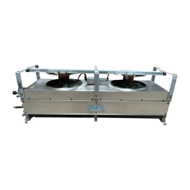 Serpentín evaporador de amoníaco Krack BTR28-HG-RBA - 2,75 TR, 2 ventiladores (baja temperatura)