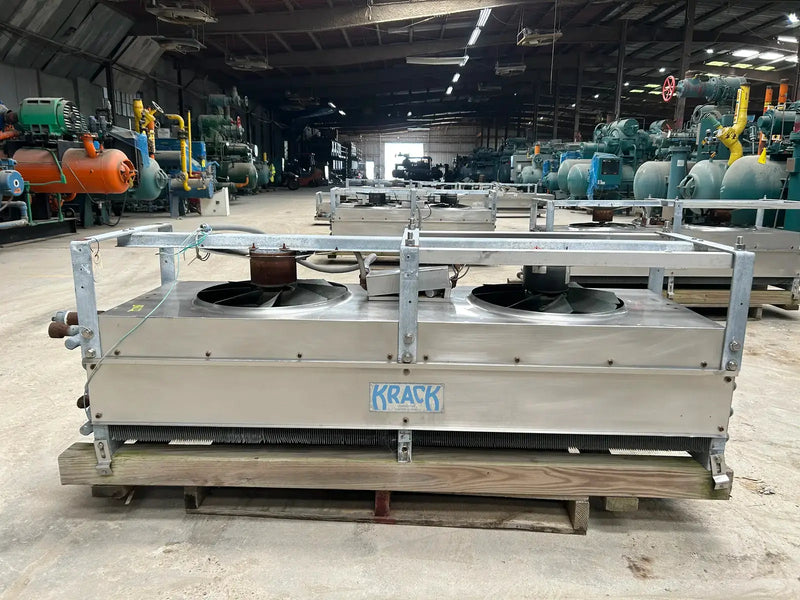 Krack BTR28-HG-RBA Ammonia Evaporator Coil - 2.75 TR, 2 Fans (LowTemperature)