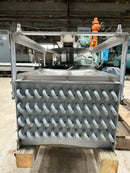 Serpentín evaporador de amoníaco Krack BTR28-HG-RBA - 2,75 TR, 2 ventiladores (baja temperatura)