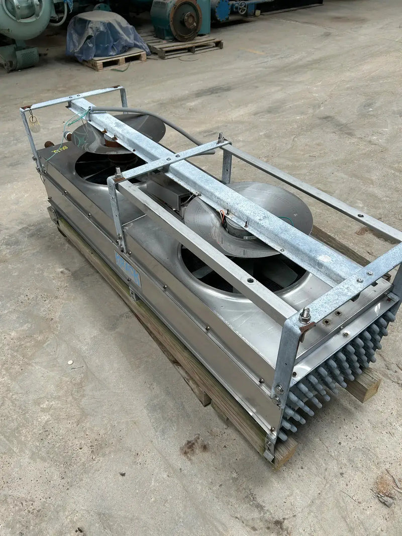 Krack BTR28-HG-RBA Ammonia Evaporator Coil - 2.75 TR, 2 Fans (LowTemperature)