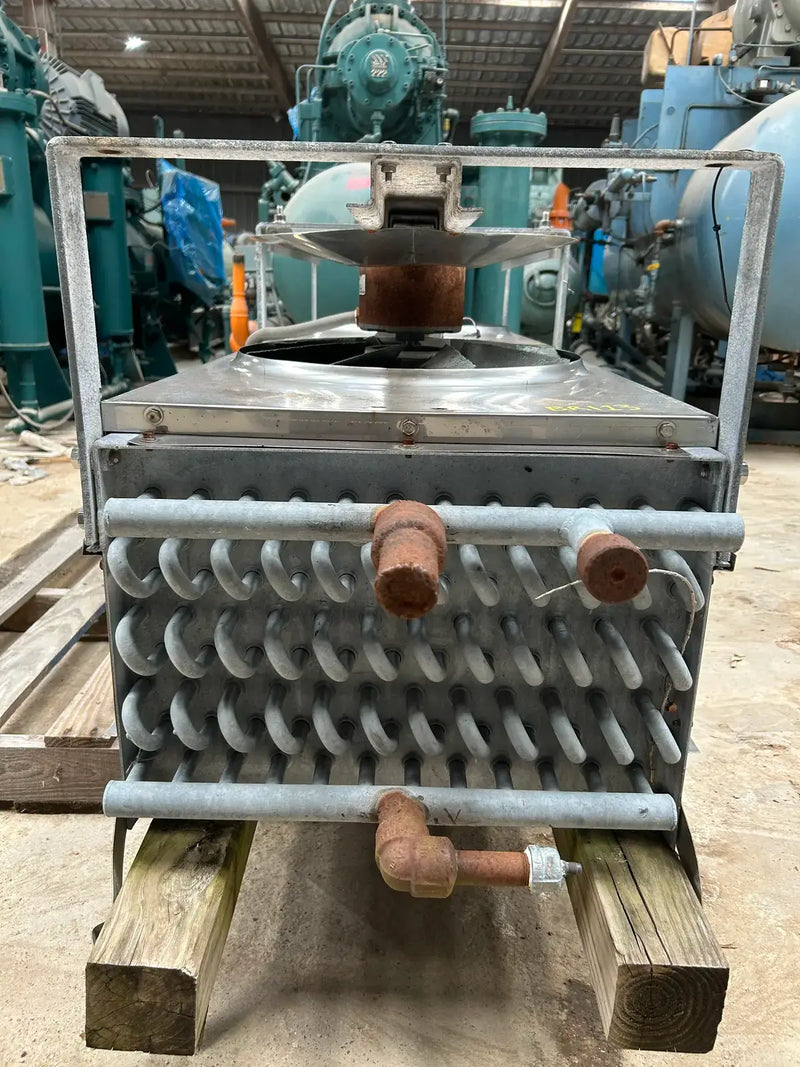 Krack BTR28-HG-RHA Ammonia Evaporator Coil - 2.75 TR, 2 Fans (Low Temperature)