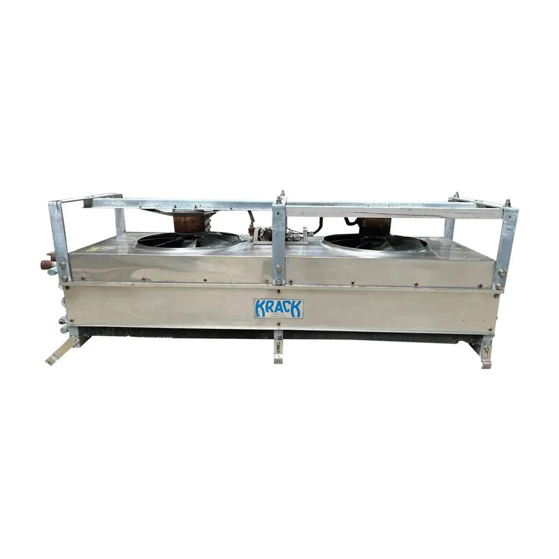 Serpentín evaporador de amoníaco Krack BTR28-HG-RHA - 2,75 TR, 2 ventiladores (baja temperatura)