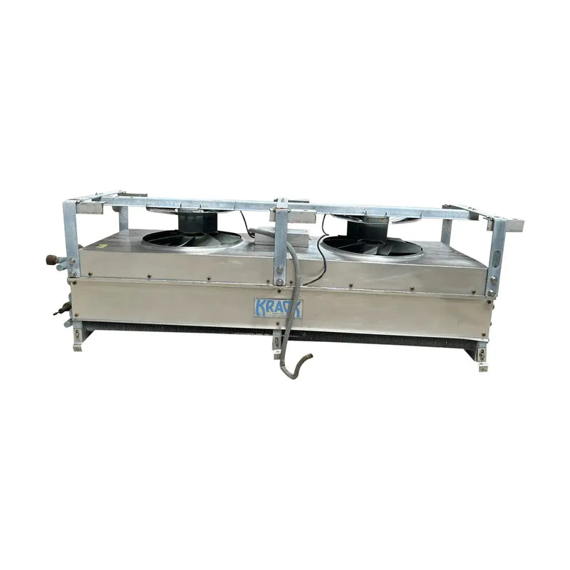 Serpentín evaporador de amoníaco Krack BTR28-HG-RBA - 2,75 TR, 2 ventiladores (baja temperatura)