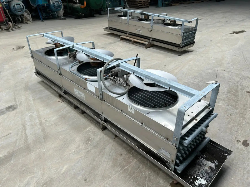 Krack BTRS-38-RTA-A Ammonia Evaporator Coil - 4.12 TR, 3 Fans (Low Temperature)