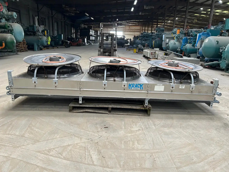 Krack Ammonia Evaporator Coil - 3 Fans (Low Temperature)