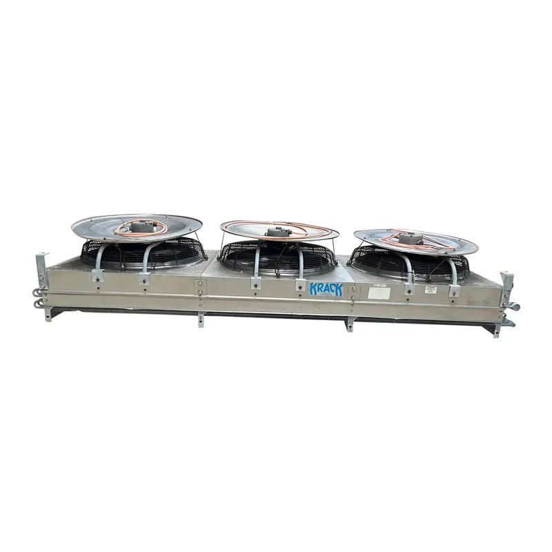 Serpentín del evaporador de amoníaco Krack - 3 ventiladores (baja temperatura)