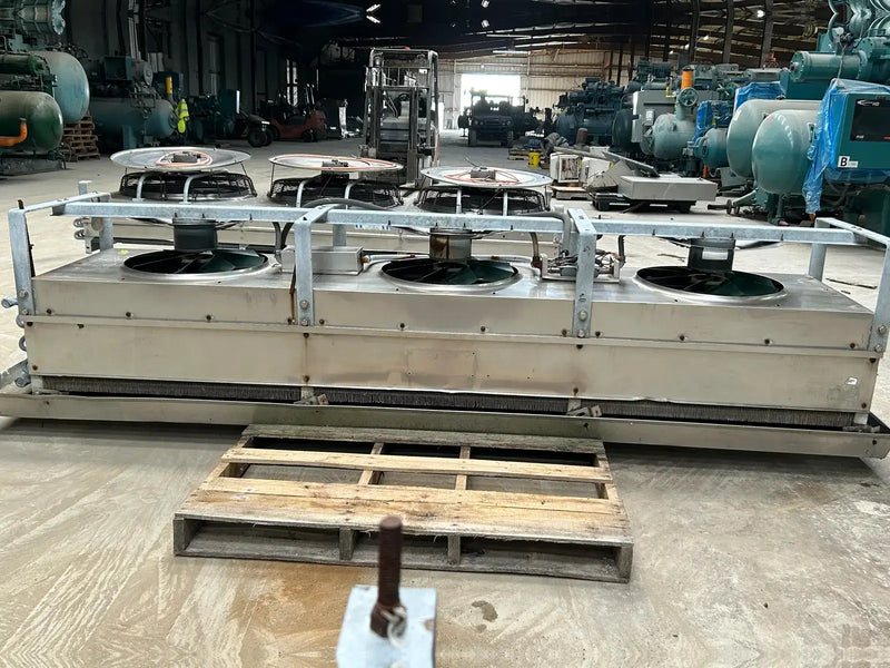 Krack BTRS-38-RTA Ammonia Evaporator Coil - 4.12 TR, 3 Fans (Low Temperature)