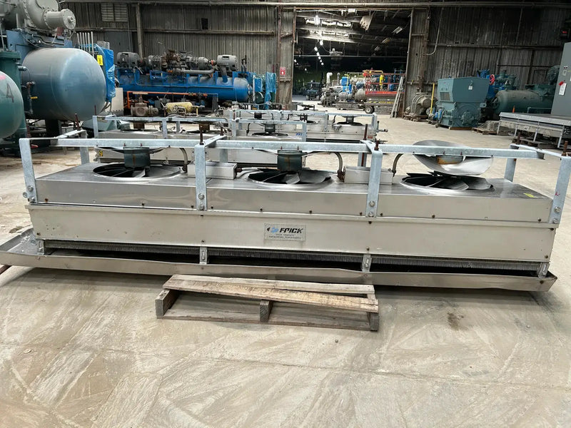 Frick BTR38-RTA Ammonia Evaporator Coil - 4.12 TR, 3 Fans (Low Temperature)