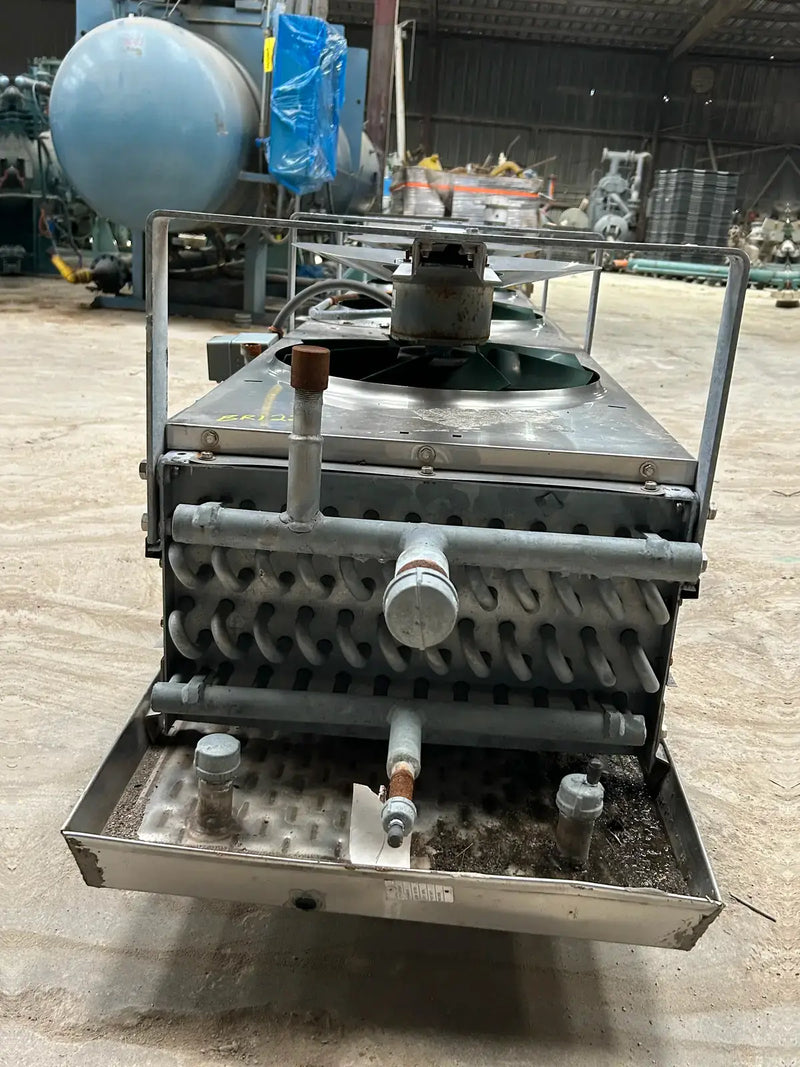 Krack BTRS-36-RBA-HGU Ammonia Evaporator Coil - 3.6 TR, 3 Fans (Low Temperature)