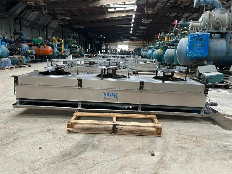 Krack BTR Ammonia Evaporator Coil - 3 Fans (LowTemperature)