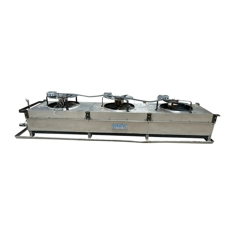 Serpentín evaporador de amoníaco Krack BTR - 3 ventiladores (baja temperatura)