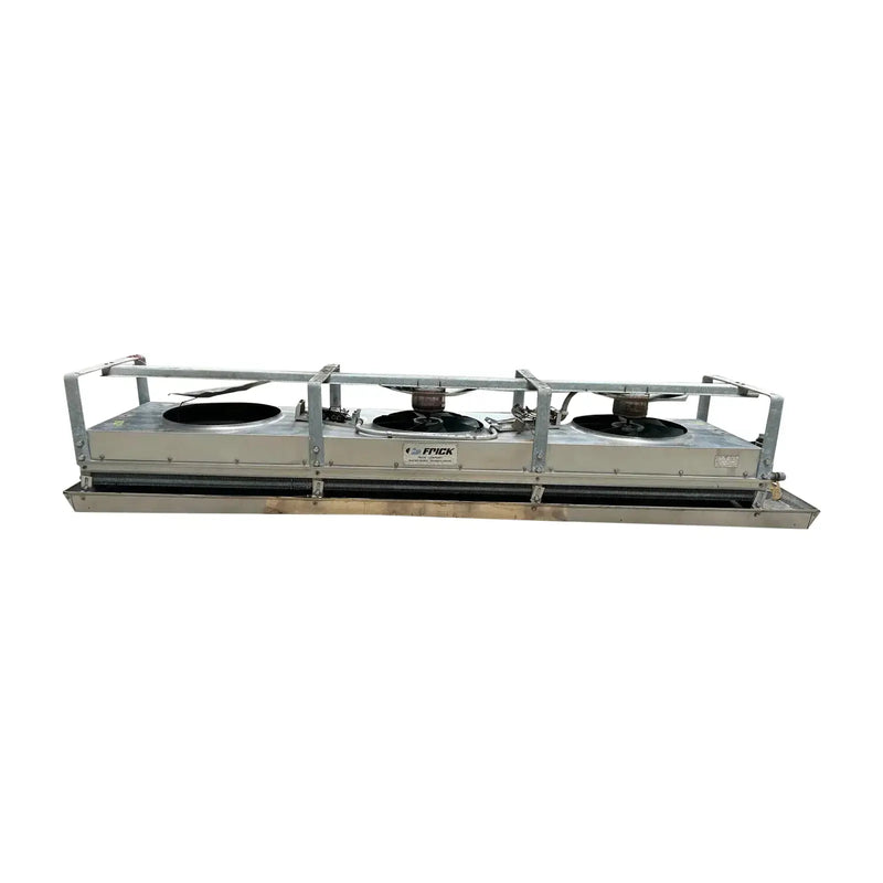 Serpentín del evaporador de amoníaco Frick BTR34-DXA - 2,5 TR, ventiladores (baja temperatura)